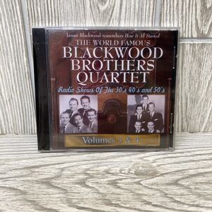 The World Famous Blackwood Brothers Quartet Radio Show Volumes 3 And 4 CD, New